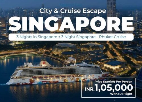 City & Cruise Escape: 3 Nights Singapore Stay + 3-Night Phuket Cruise on Genting Dream